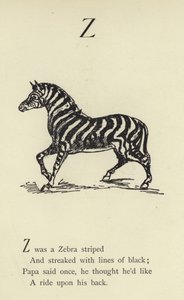 La lettre Z - Edward Lear